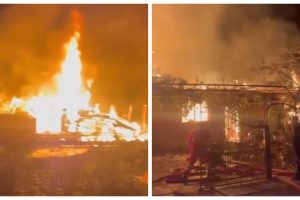 Incendiu la o locuinta din Moroda. Un porc a fost carbonizat
