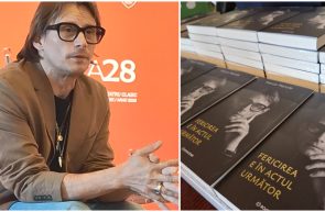 Marius Manole și-a lansat la Arad cartea „Fericirea e în actul următor”