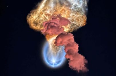 Meduza cosmică - SpaceX -NASA (3)