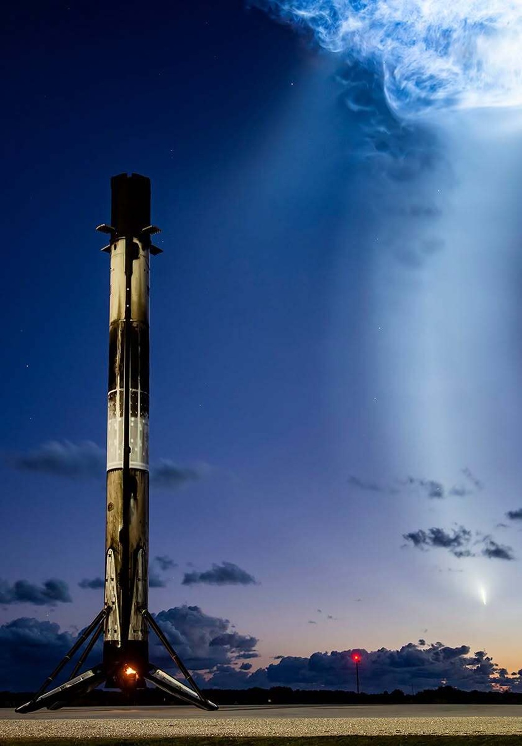 Meduza cosmică - SpaceX -NASA (6)