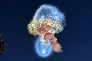 Meduza cosmică - SpaceX -NASA (main)