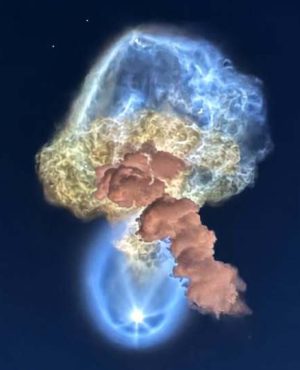Meduza cosmică - SpaceX -NASA (main)