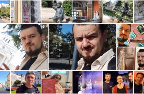 Turistul Leonaș, în vizită prin Arad. Jurnalul video al actorului Dan Melnic