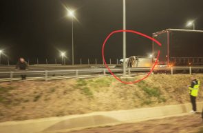 accident A1 Arad Timișoara