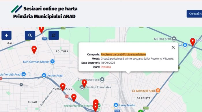 groapa sesizari online