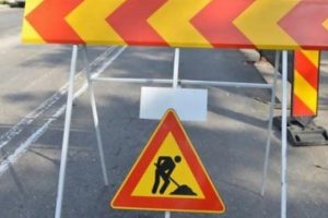 lucrări pe carosabil - Restricții de trafic